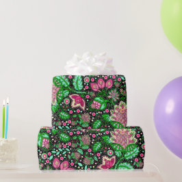 Papel De Regalo Flor de piel rosa Lady Slipper NH State Wilflower