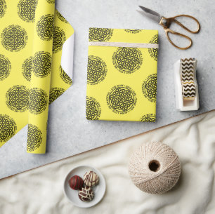 Papel De Regalo Flor De Símbolo De La Vida - Reglas De La Vida 1