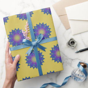 Papel De Regalo Flor de vida - Mandala india 3