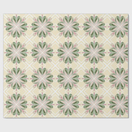 Papel De Regalo Flor Desvaída