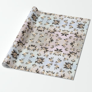 Papel De Regalo Flor magnolia blanca