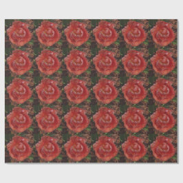 Papel De Regalo flor roja