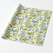 Flor salvaje australiana Golden Wattle