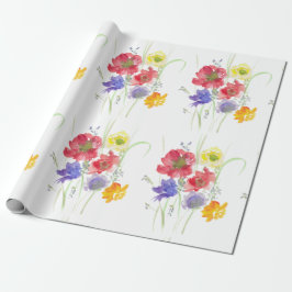 Papel De Regalo Flor silvestre