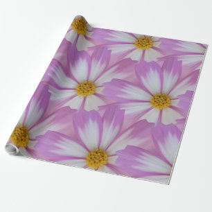 Papel De Regalo Flor violeta clara