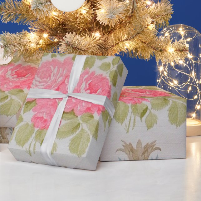 Papel De Regalo Floral (Vacaciones)