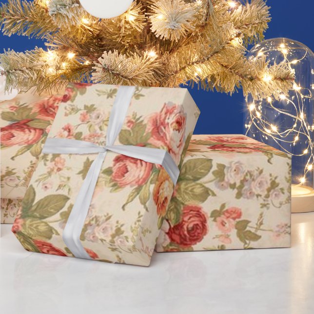 Papel De Regalo Floral (Vacaciones)