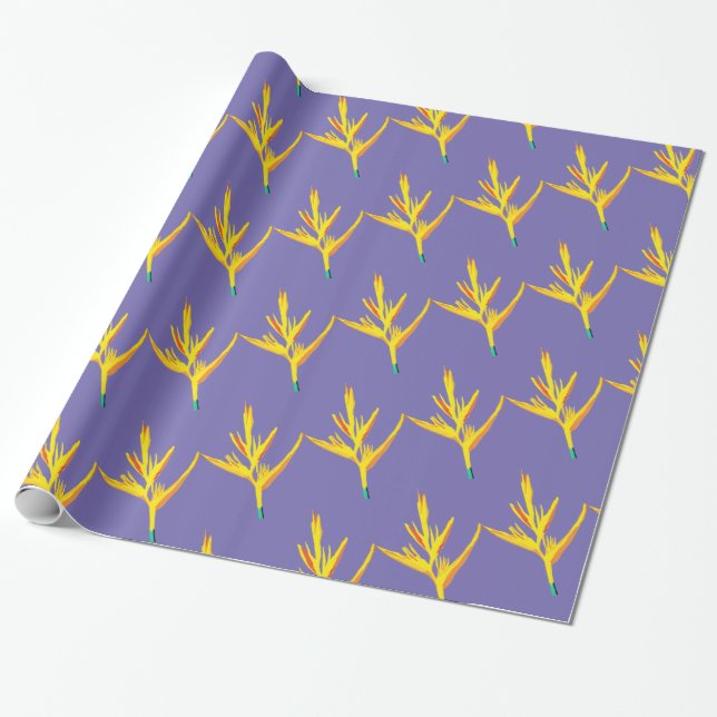 Papel De Regalo Floral (Desenrollado)