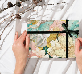 Papel De Regalo Floral