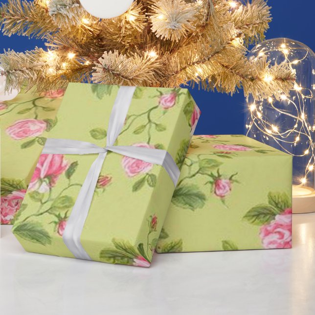 Papel De Regalo Floral (Vacaciones)