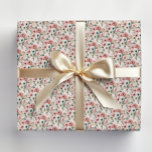 Papel De Regalo Floral Acuarela Blanca Rosa<br><div class="desc">Este impresionante rollo de papel de regalo floral muestra un diseño de acuarela de flores rosadas, marfil y verde salvia sobre un suave fondo rosa. Las elegantes flores estilo anémona y el delicado follaje crean un aspecto atemporal y femenino, perfecto para regalos de cumpleaños, bodas, fiestas de despedida de soltera...</div>