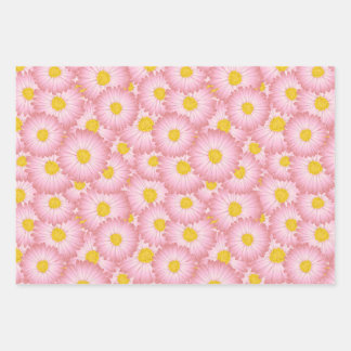 Papel de regalo floral artístico premium - Juego d