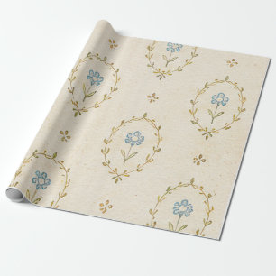 Papel De Regalo Floral Cottagecore
