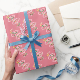 Papel De Regalo Floral de cumpleaños de verano personalizada