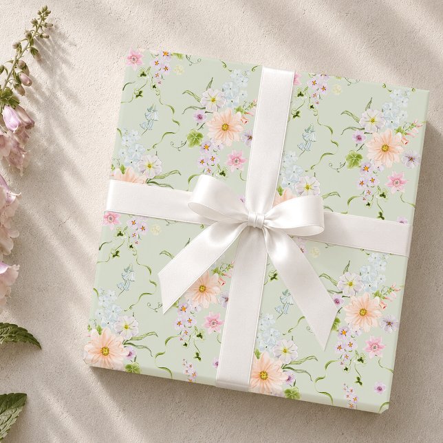 Papel De Regalo Floral de prado inglés  (Subido por el creador)