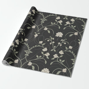 Papel De Regalo Floral elegante