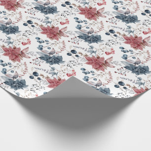 Papel De Regalo Floral elegante