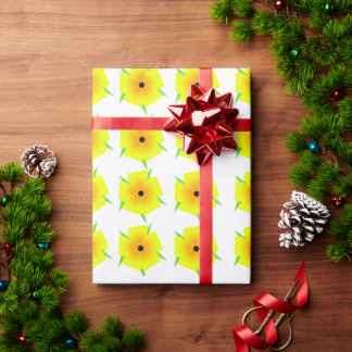 Papel de Regalo Floral Elegante – Flor Hermosa 