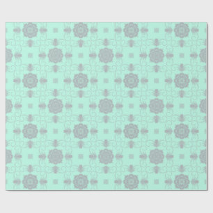 Papel de regalo floral elegante Flora Royale