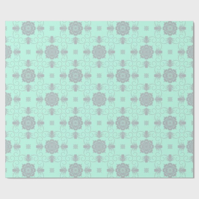 Papel de regalo floral elegante Flora Royale (Superficie plana)