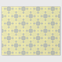 Papel de regalo floral elegante Flora Royale