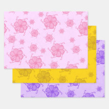 Papel de Regalo Floral Festivo Trópicos PYP