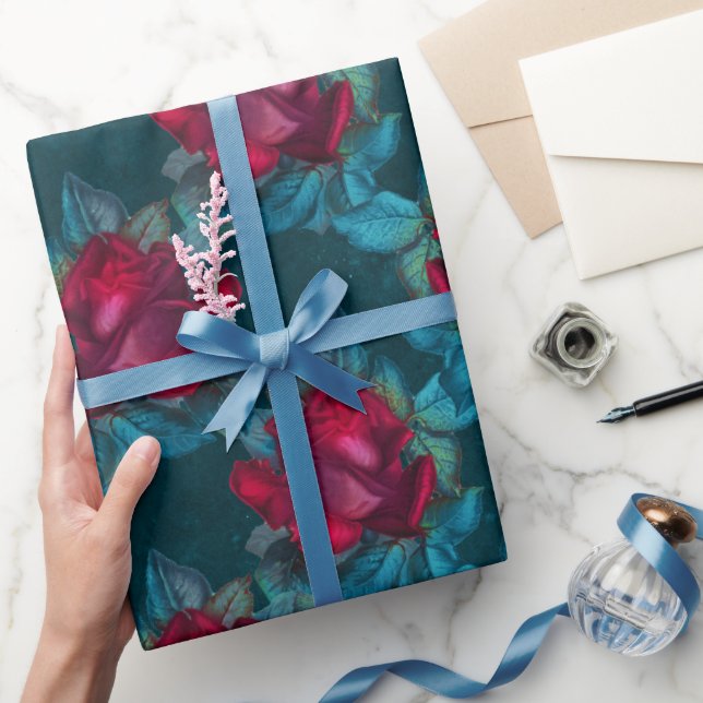 Papel De Regalo Floral gótica (Regalar)