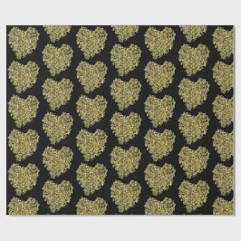Papel de regalo floral Hydrangea Heart