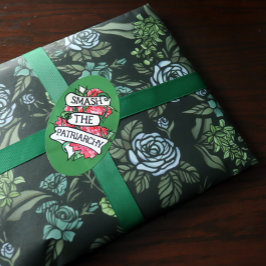 Papel De Regalo Floral Moody