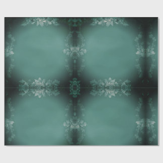 Papel De Regalo Floral oscura