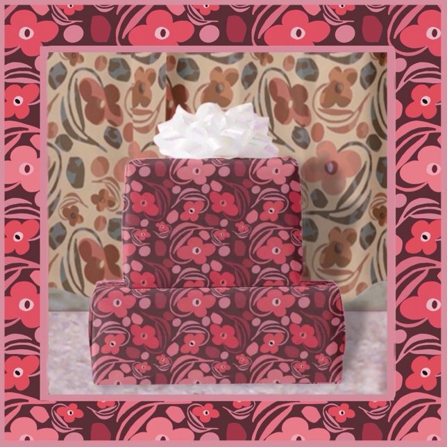 Papel De Regalo Floral retro (Subido por el creador)