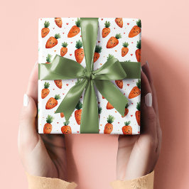 Papel De Regalo Floral Vintage Rabbits | Easter Wrapping Paper