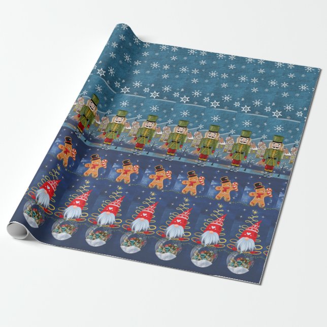 Papel De Regalo Floral Wrapping Paper (Desenrollado)