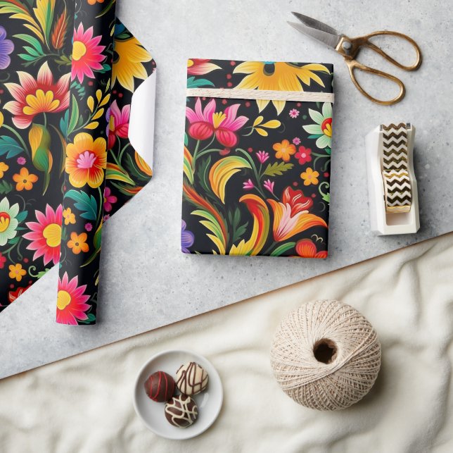 Papel De Regalo Florales del Día de la Madre (Artesanía)