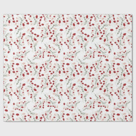 Papel De Regalo Floreal Wrapping Paper
