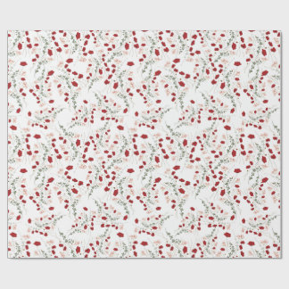 Papel De Regalo Floreal Wrapping Paper