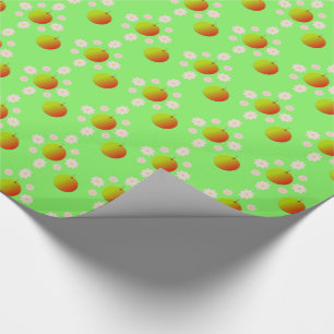 Papel De Regalo Florecimiento de manzanas de primavera de bonito y