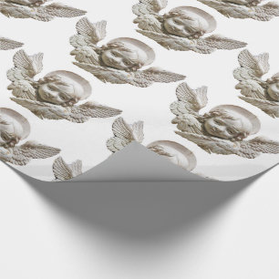 Papel De Regalo FLORENTINE RENAISSANCE ANGEL White