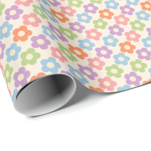 Papel De Regalo Flores