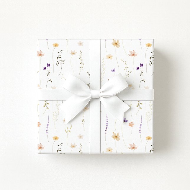 Papel De Regalo Flores acuáticas silvestres, flores de prado (Subido por el creador)