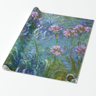 Papel De Regalo Flores Bellas Artes artísticas por Monet