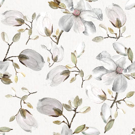 Papel De Regalo Flores blancas