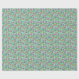 Papel De Regalo Flores coloridas