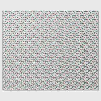 Papel De Regalo Flores Cósmicas Colgantes
