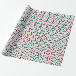 Papel De Regalo Flores Cósmicas Colgantes