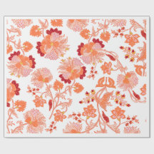 "Flores de Atardecer" Regalo con Patrón Floral Vib
