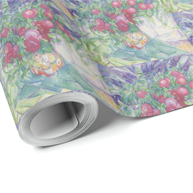 Papel De Regalo Flores de época Peonies Anemones y Lupins (Esquina del rollo)