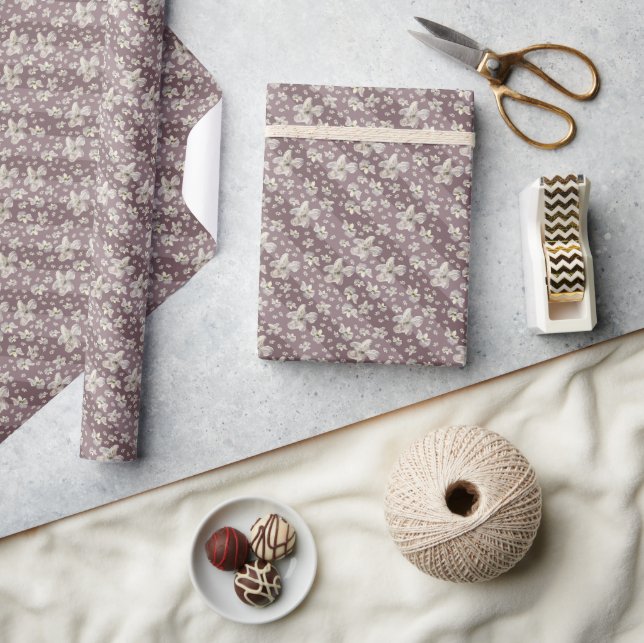 Papel De Regalo Flores de primavera arriba (Artesanía)