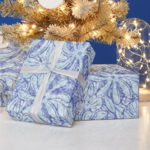 Papel De Regalo Flores de tiare de la imprenta hawaiana Naupaka il