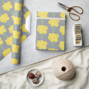Papel De Regalo Flores de verano